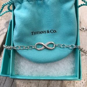 Tiffany & Co. Sterling Silver Infiniti Necklace